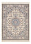 Tappeto Persero - Nain - Reale - 105 x 81 cm - grigio chiaro