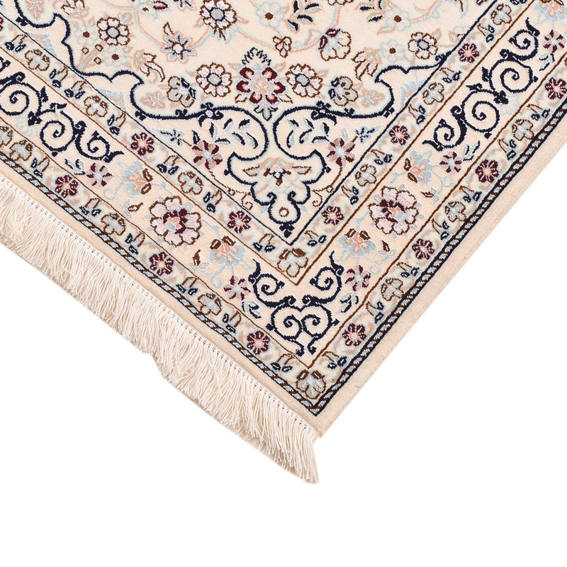 Tappeto Persero - Nain - Reale - 105 x 81 cm - grigio chiaro