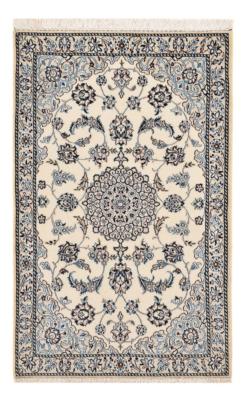 Tappeto Persero - Nain - Reale - 109 x 69 cm - grigio chiaro