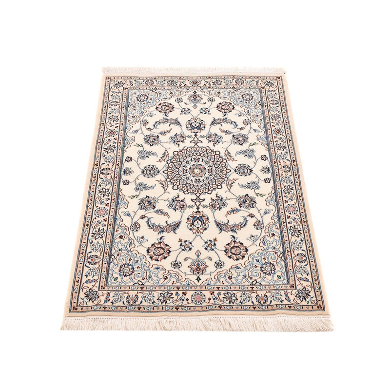 Tappeto Persero - Nain - Reale - 108 x 72 cm - grigio chiaro