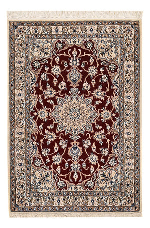 Tappeto Persero - Nain - Reale - 94 x 63 cm - rosso scuro