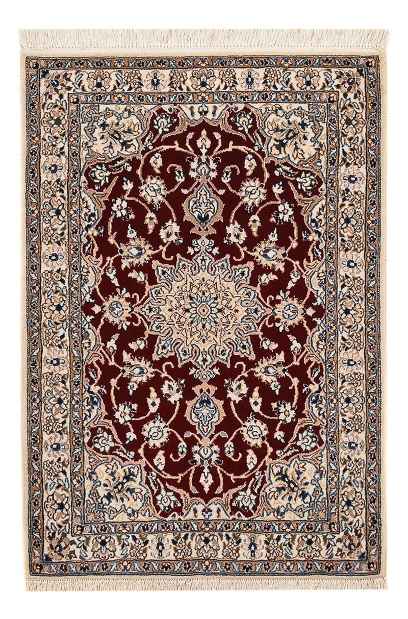 Tappeto Persero - Nain - Reale - 94 x 63 cm - rosso scuro