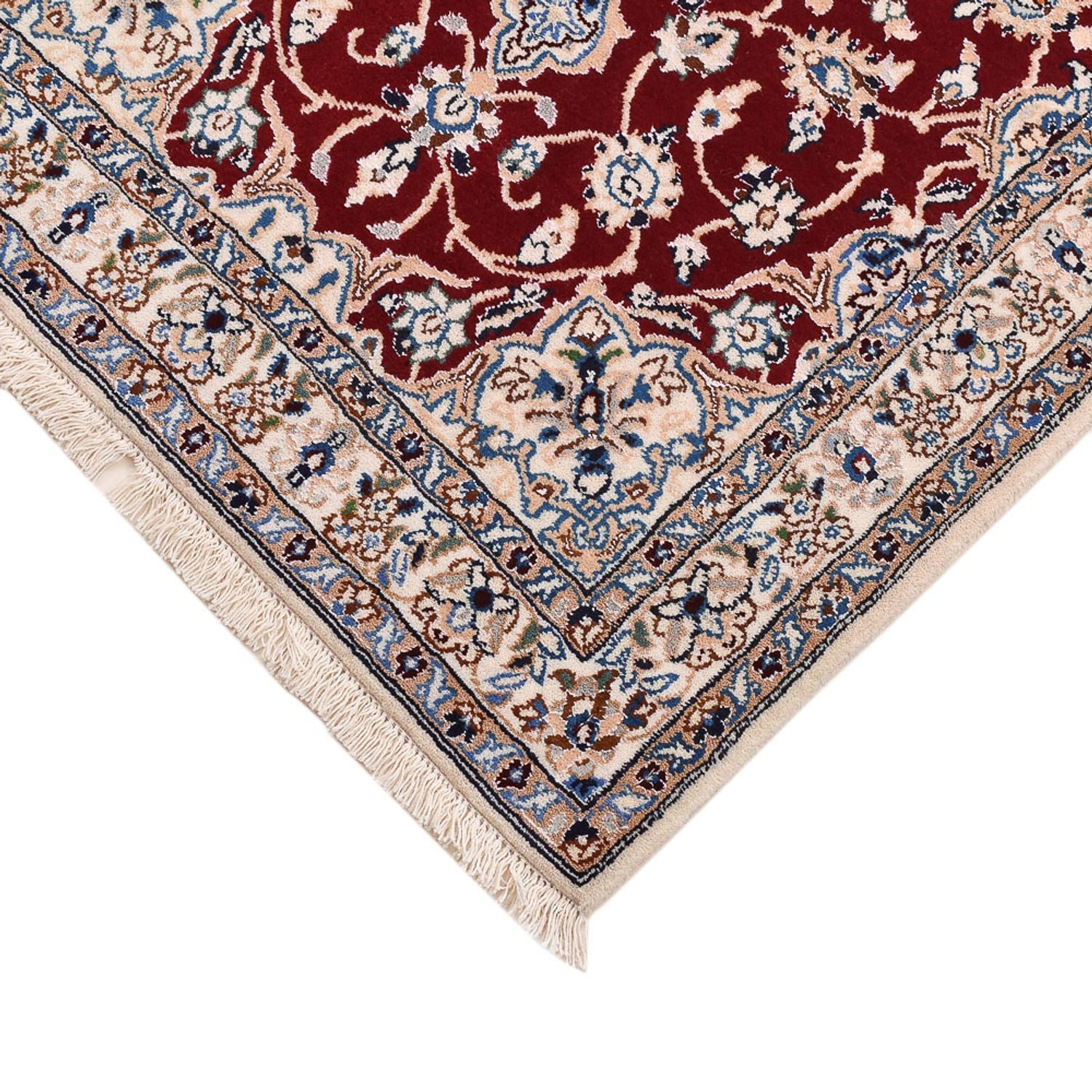Tappeto Persero - Nain - Reale - 94 x 63 cm - rosso scuro