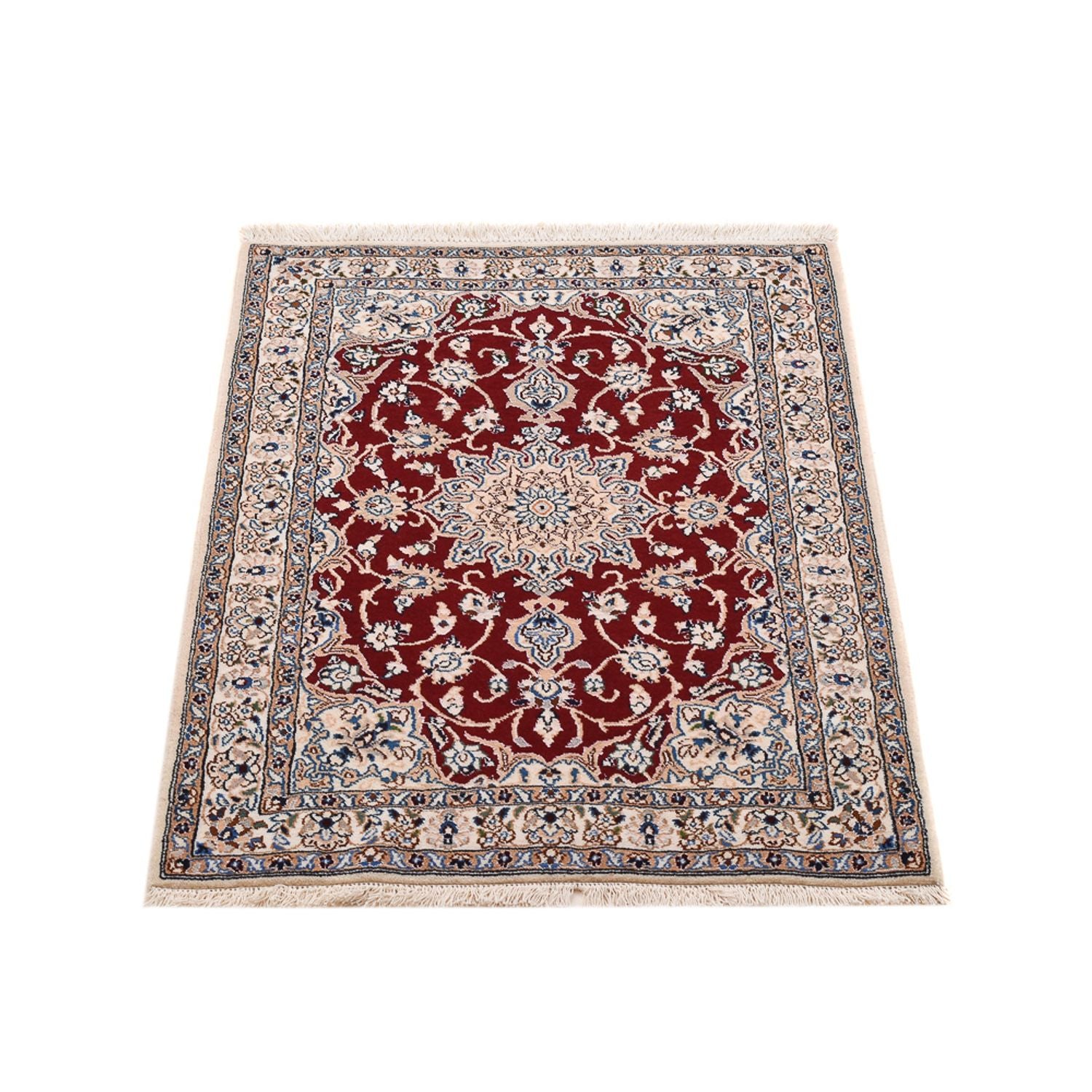 Tappeto Persero - Nain - Reale - 94 x 63 cm - rosso scuro