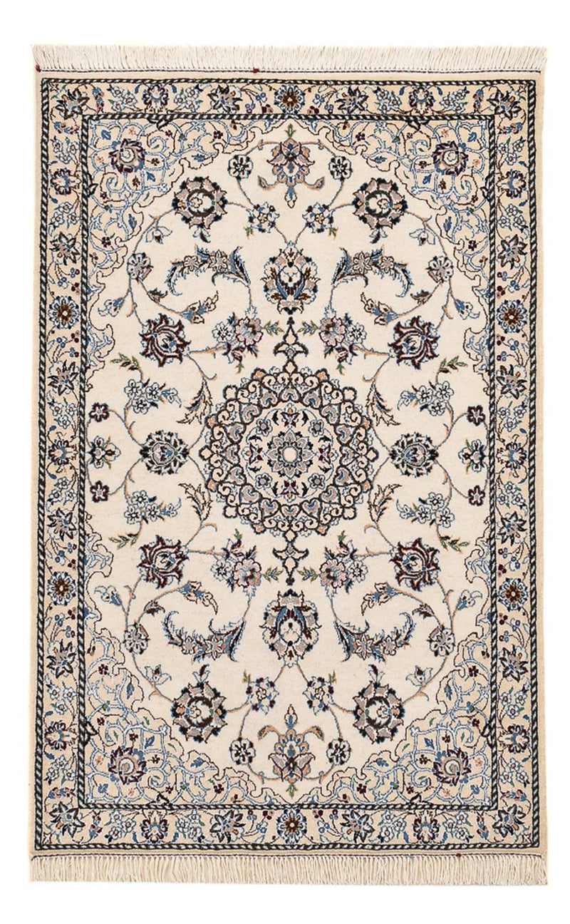 Tappeto Persero - Nain - Reale - 108 x 71 cm - grigio chiaro