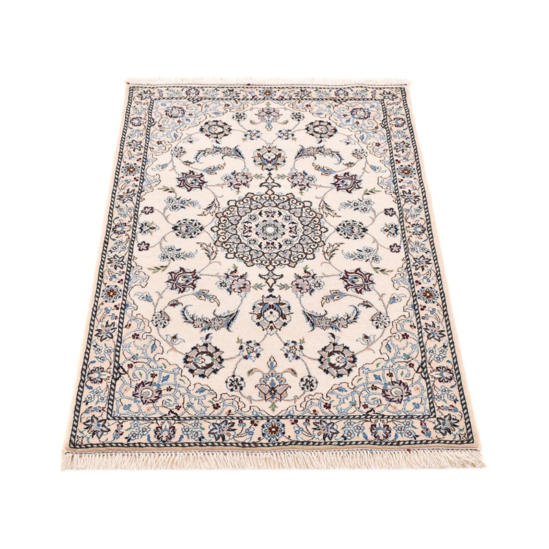 Tappeto Persero - Nain - Reale - 108 x 71 cm - grigio chiaro