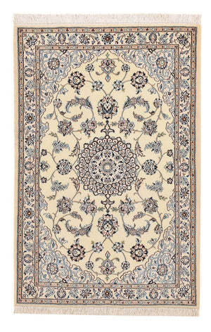Tappeto Persero - Nain - Reale - 113 x 74 cm - grigio chiaro