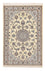 Tappeto Persero - Nain - Reale - 113 x 74 cm - grigio chiaro