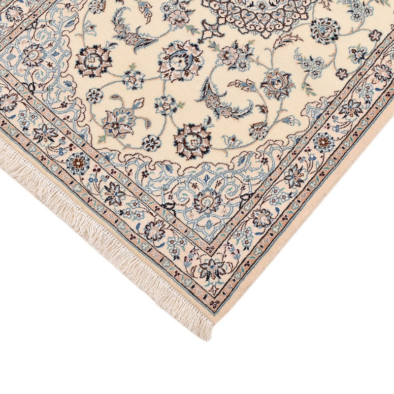 Tappeto Persero - Nain - Reale - 113 x 74 cm - grigio chiaro