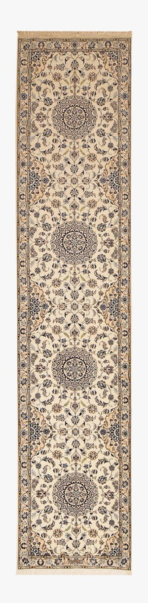 Tappeto corsia Tappeto Persero - Nain - Premio - 403 x 87 cm - beige