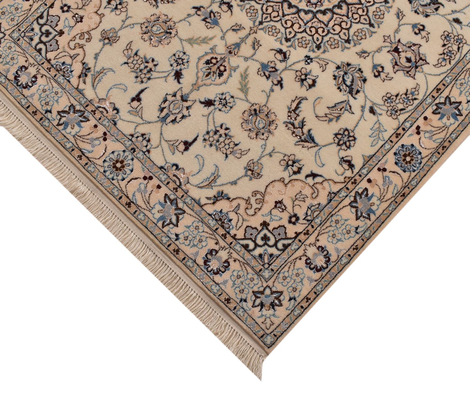 Tappeto corsia Tappeto Persero - Nain - Premio - 403 x 87 cm - beige