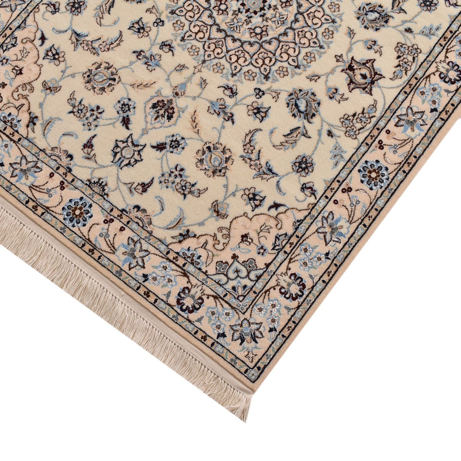 Tappeto corsia Tappeto Persero - Nain - Premio - 397 x 87 cm - beige
