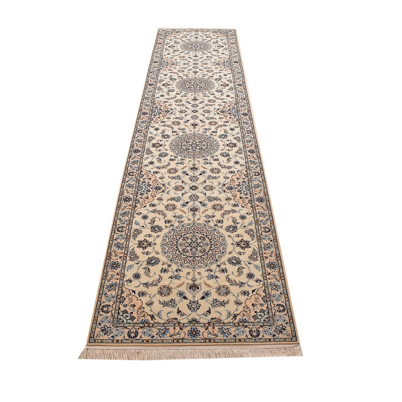 Tappeto corsia Tappeto Persero - Nain - Premio - 397 x 87 cm - beige