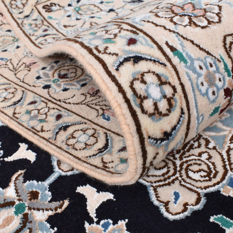 Tappeto Persero - Nain - Reale - 250 x 153 cm - blu scuro