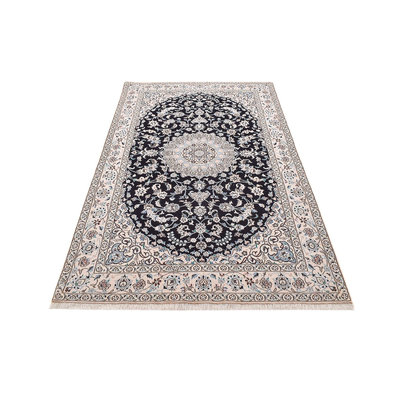 Tappeto Persero - Nain - Reale - 250 x 153 cm - blu scuro