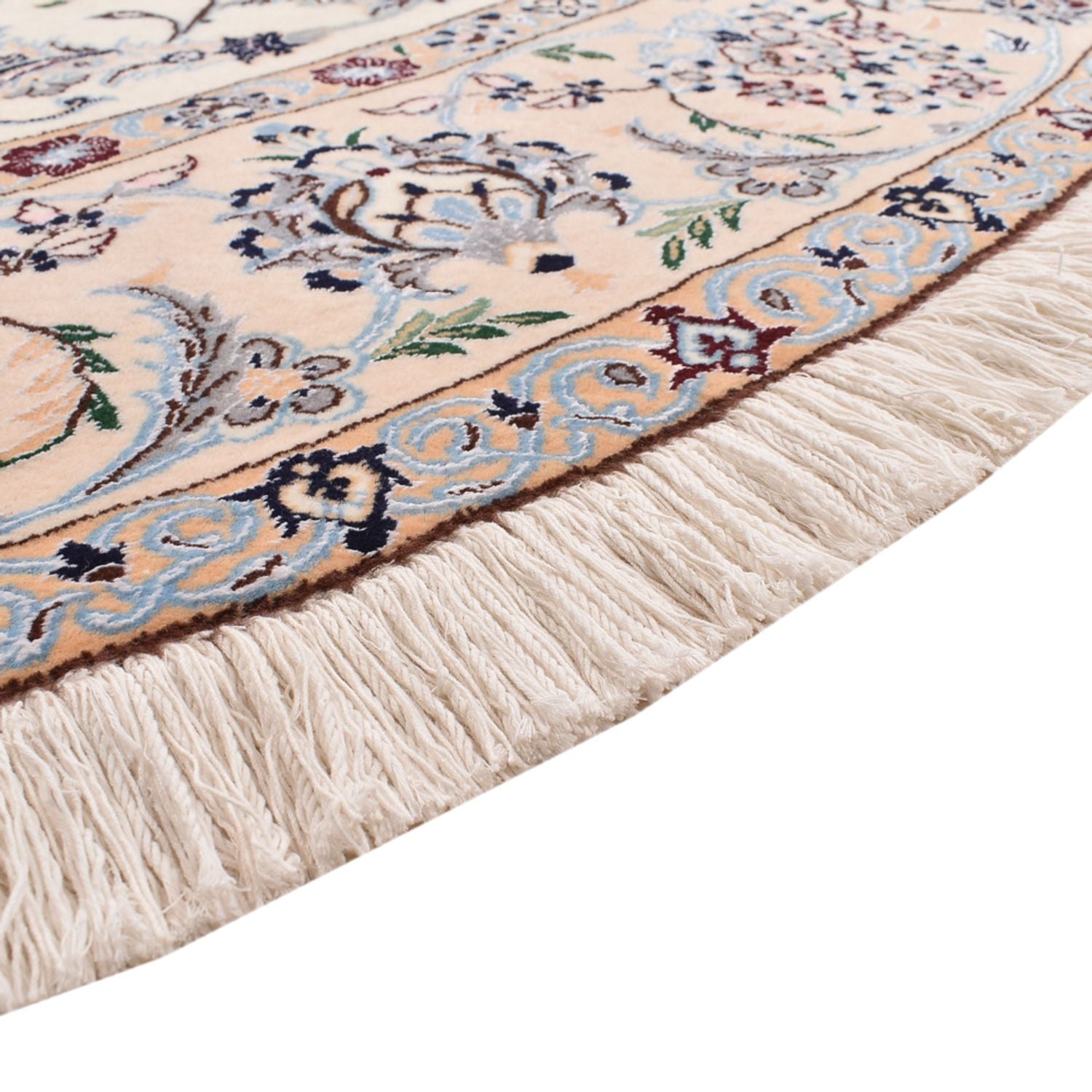 Tappeto Persero - Nain - Premio rotondo  - 252 x 252 cm - crema