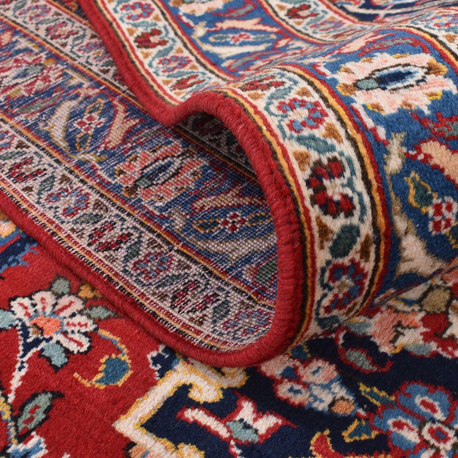 Tappeto Persero - Keshan - 398 x 306 cm - rosso