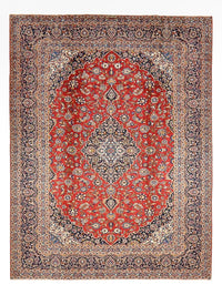 Tappeto Persero - Keshan - 409 x 301 cm - rosso