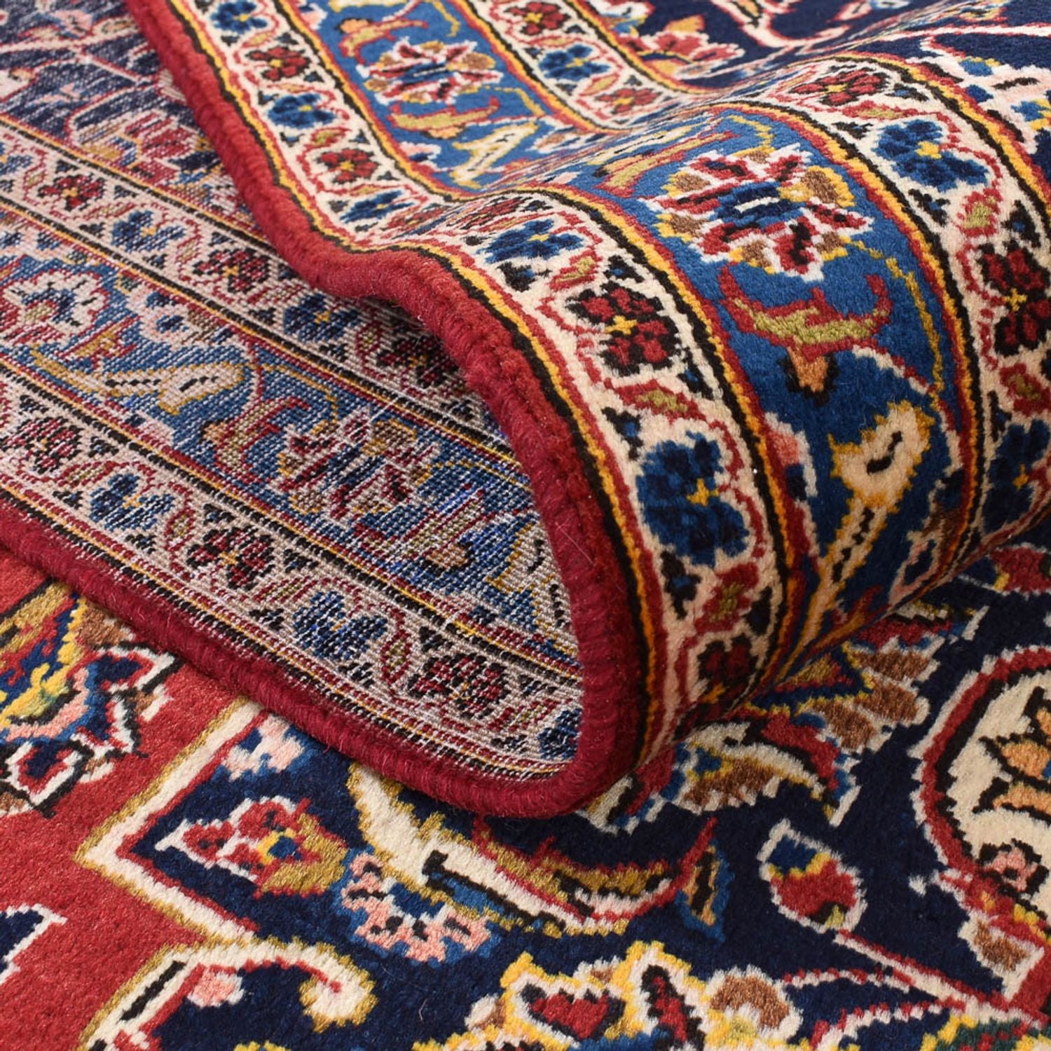 Tappeto Persero - Keshan - 409 x 301 cm - rosso