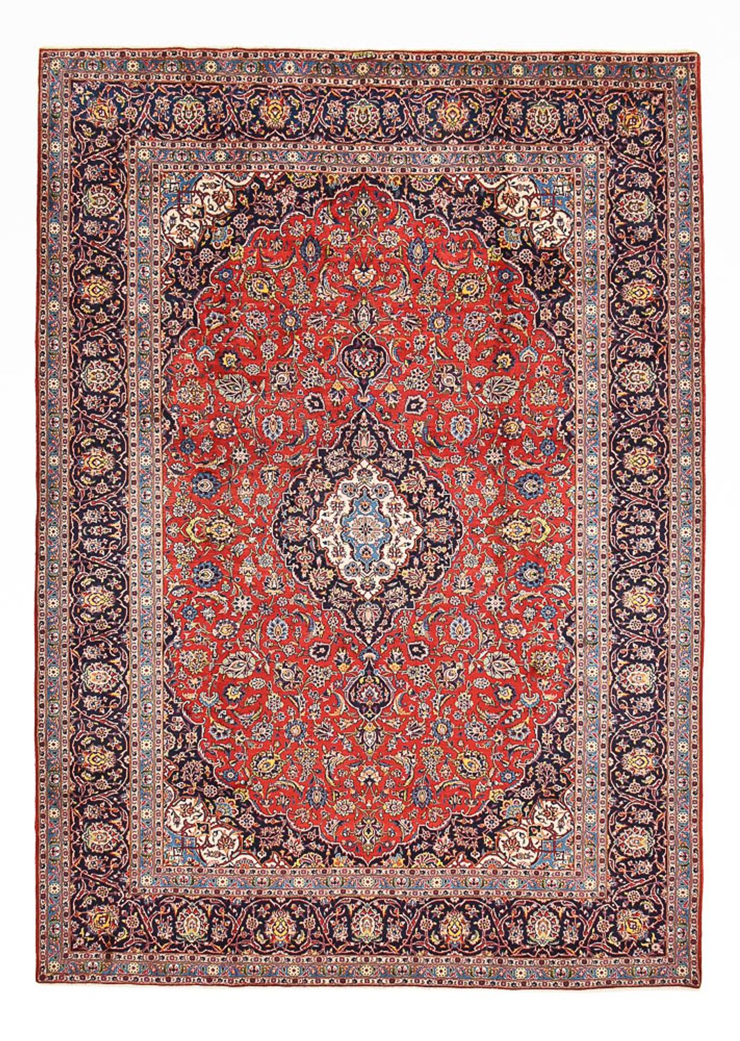 Tappeto Persero - Keshan - 420 x 302 cm - rosso