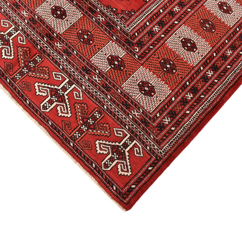 Tappeto Turkaman - 378 x 295 cm - rosso