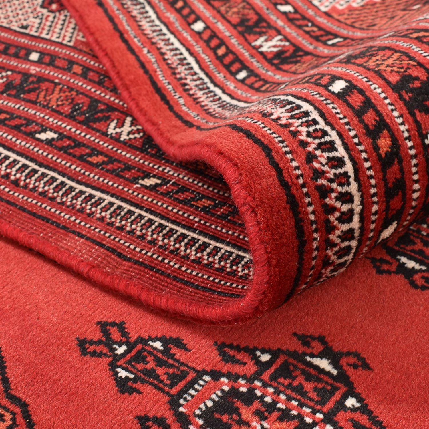 Tappeto Turkaman - 378 x 295 cm - rosso