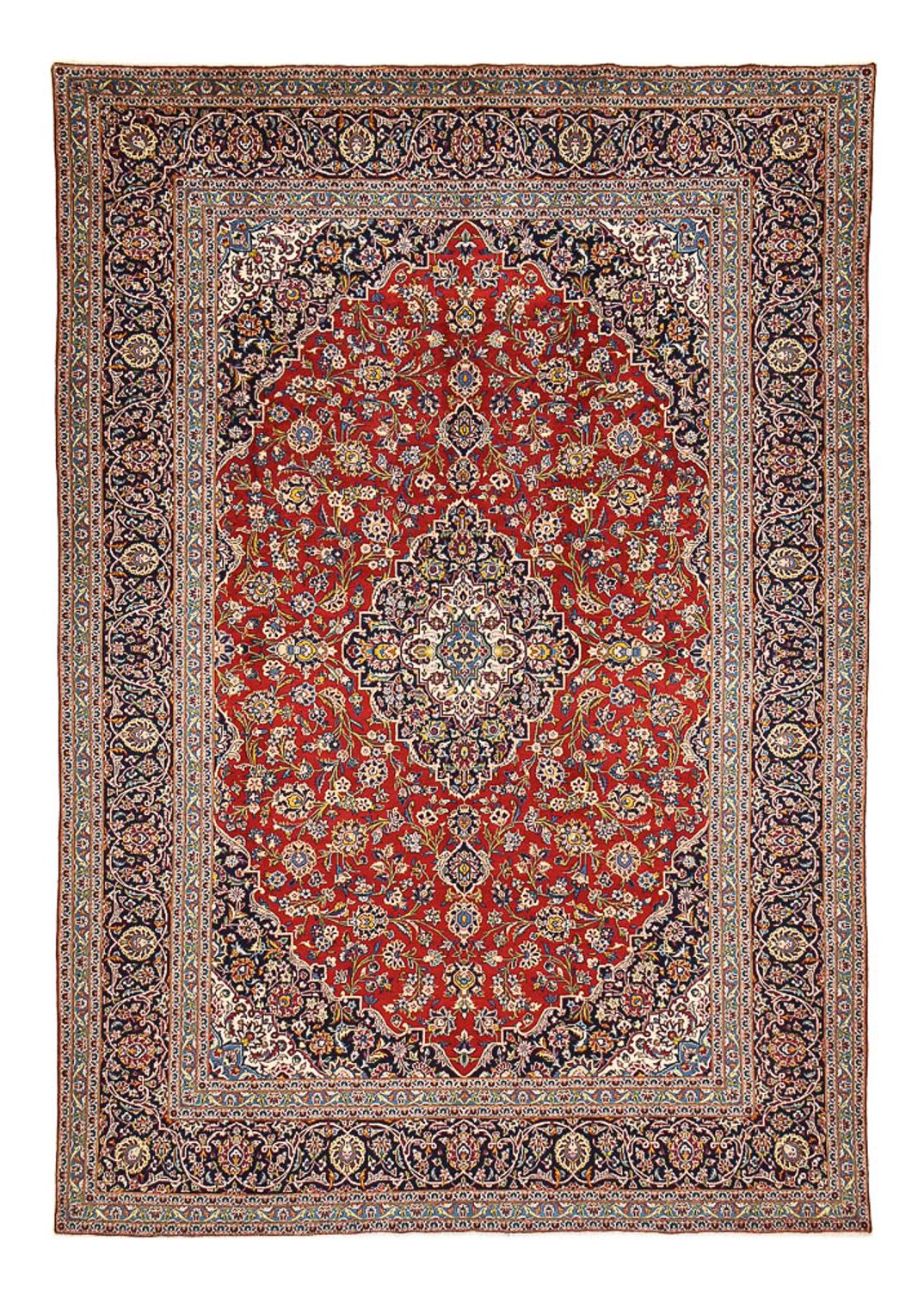 Tappeto Persero - Keshan - 414 x 290 cm - ruggine