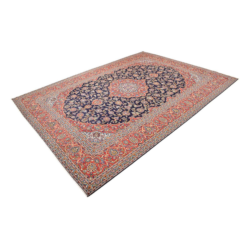 Tappeto Persero - Keshan - 398 x 295 cm - blu scuro