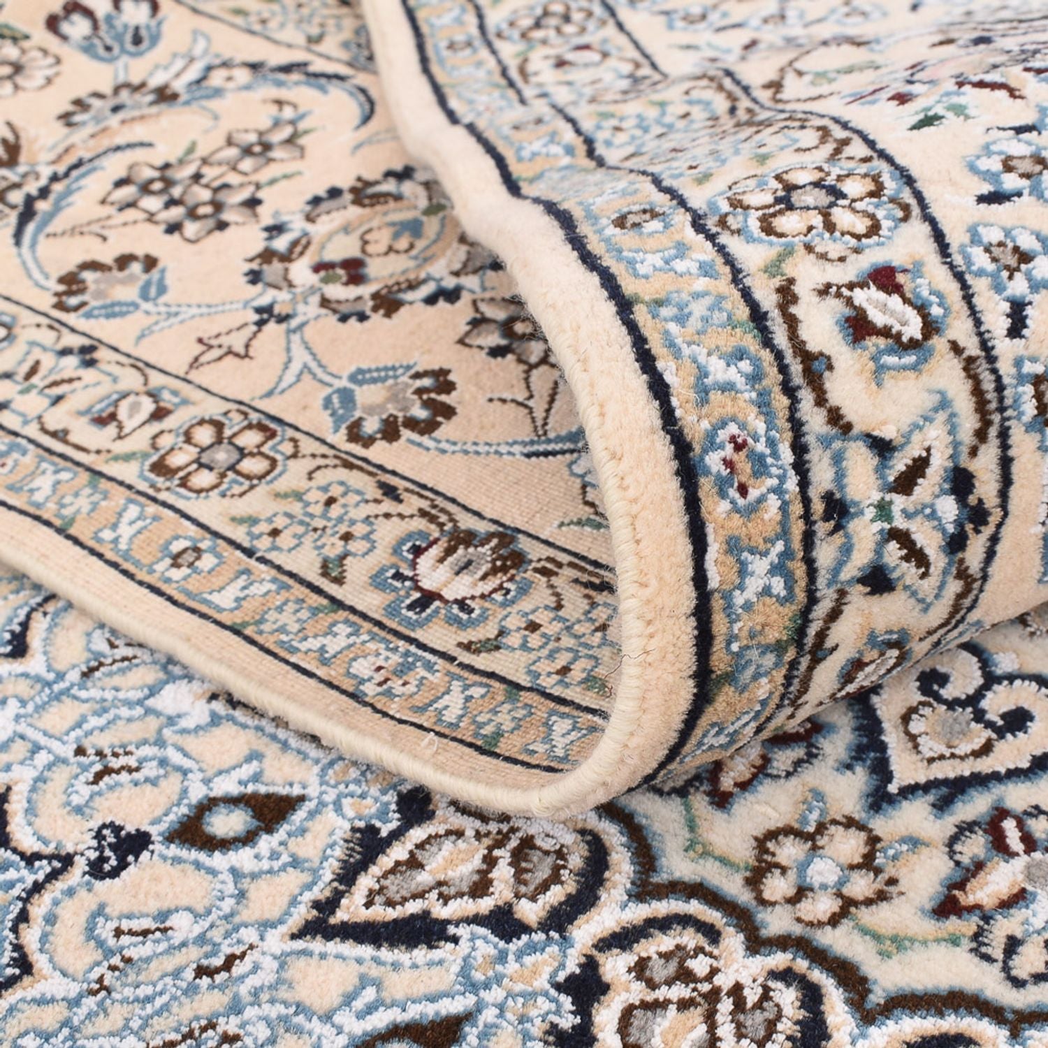 Tappeto Persero - Nain - Reale - 312 x 209 cm - bianco