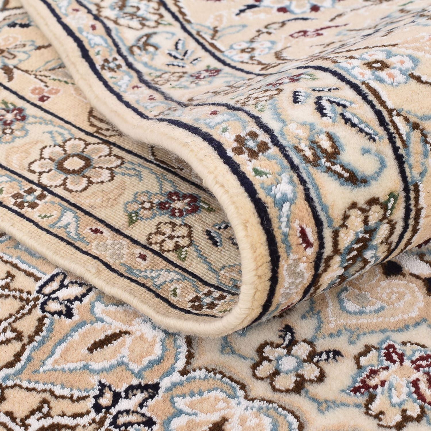 Tappeto Persero - Nain - Reale - 307 x 207 cm - bianco