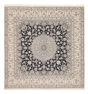 Tappeto Persero - Nain - Reale quadrato  - 310 x 305 cm - blu scuro