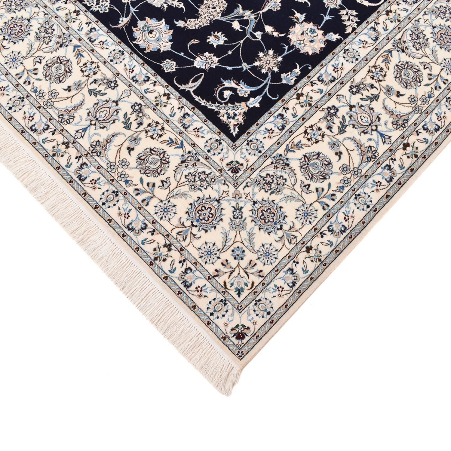 Tappeto Persero - Nain - Premio - 310 x 210 cm - blu scuro