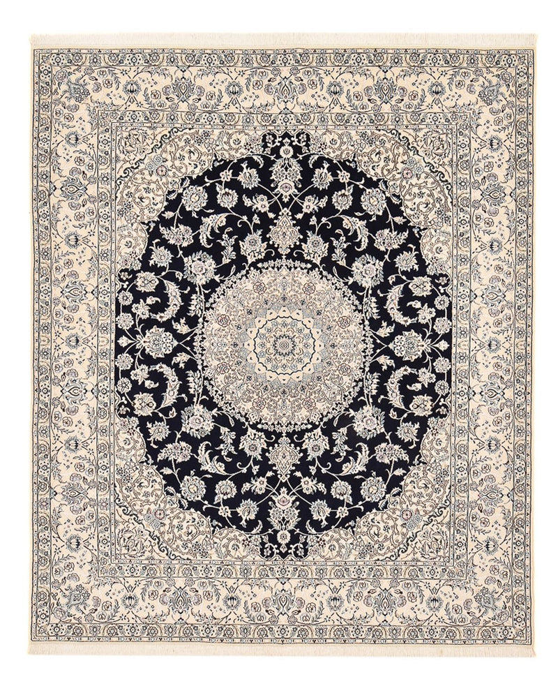 Tappeto Persero - Nain - Reale - 303 x 250 cm - blu scuro