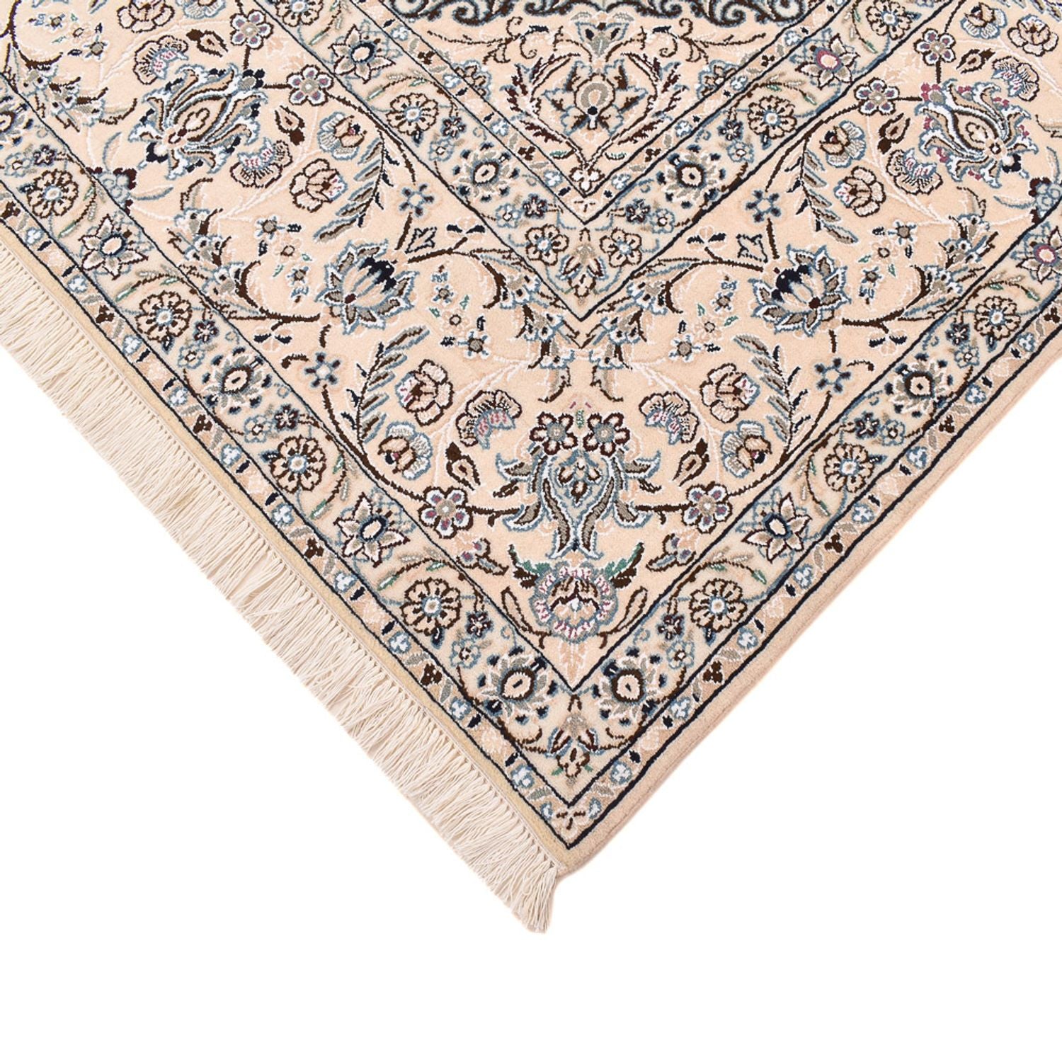 Tappeto Persero - Nain - Reale - 303 x 250 cm - blu scuro