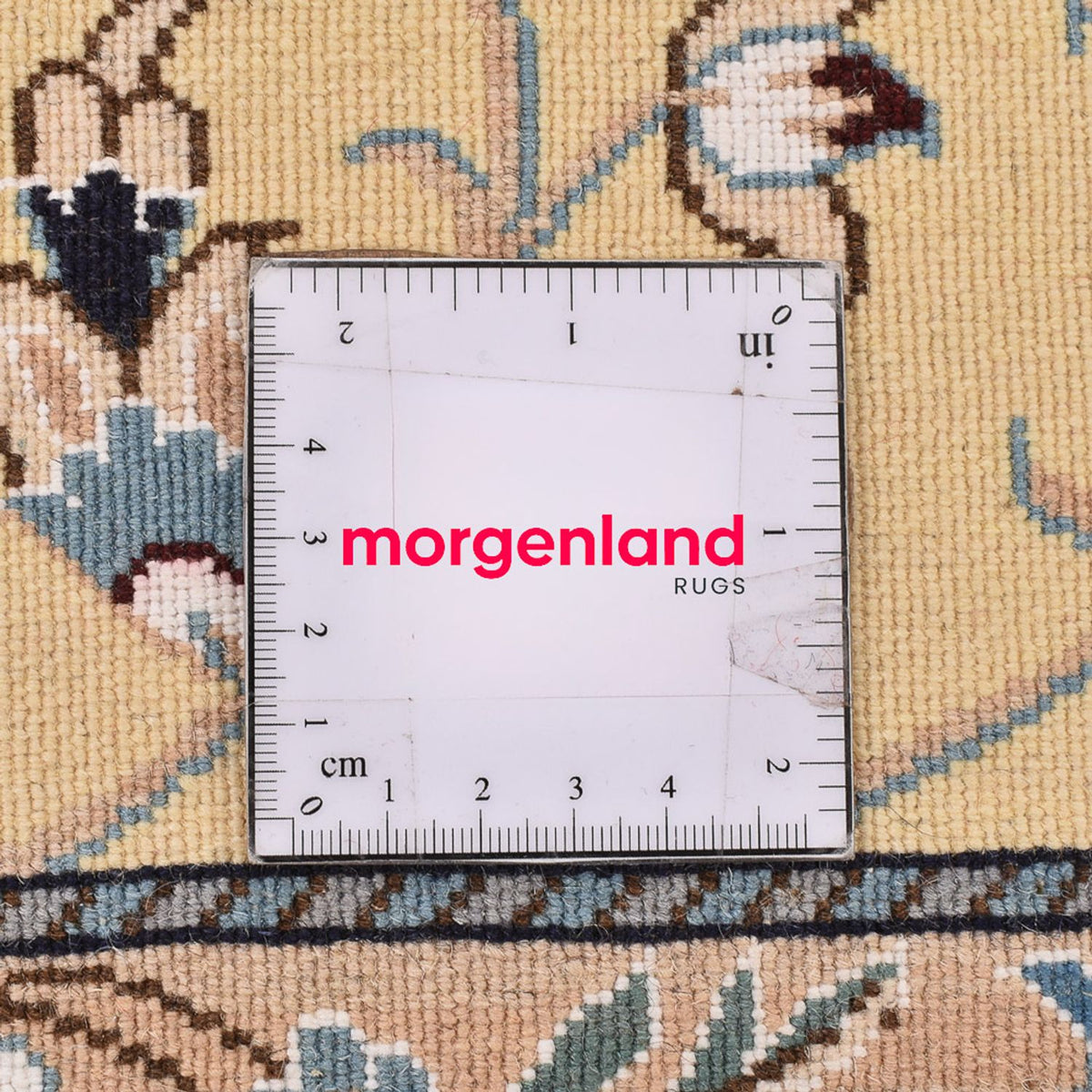 Tappeto corsia Tappeto Persero - Nain - Reale - 269 x 88 cm - beige chiaro