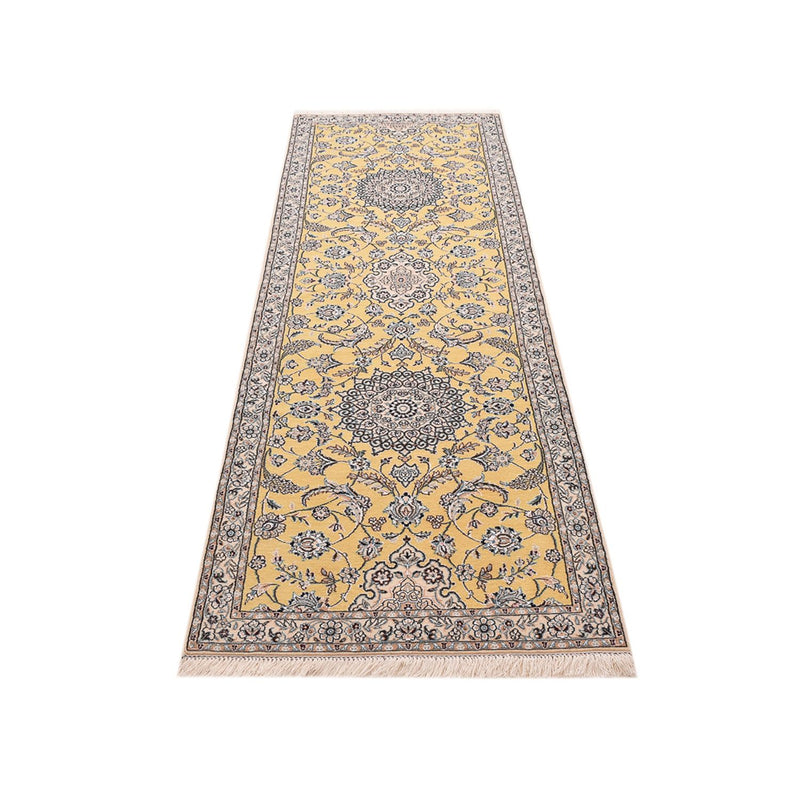 Tappeto corsia Tappeto Persero - Nain - Reale - 273 x 88 cm - giallo