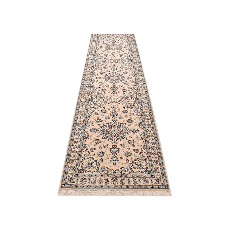 Tappeto corsia Tappeto Persero - Nain - Reale - 348 x 89 cm - bianco