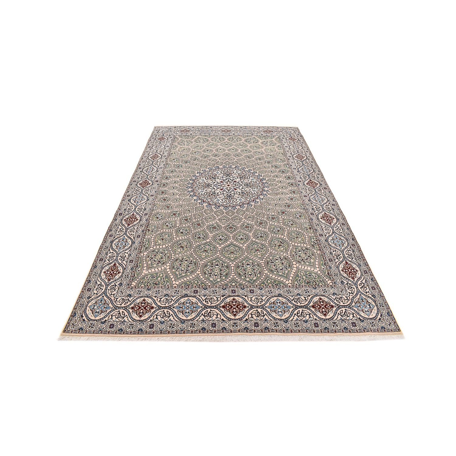 Tappeto Persero - Nain - Reale - 315 x 202 cm - taupe
