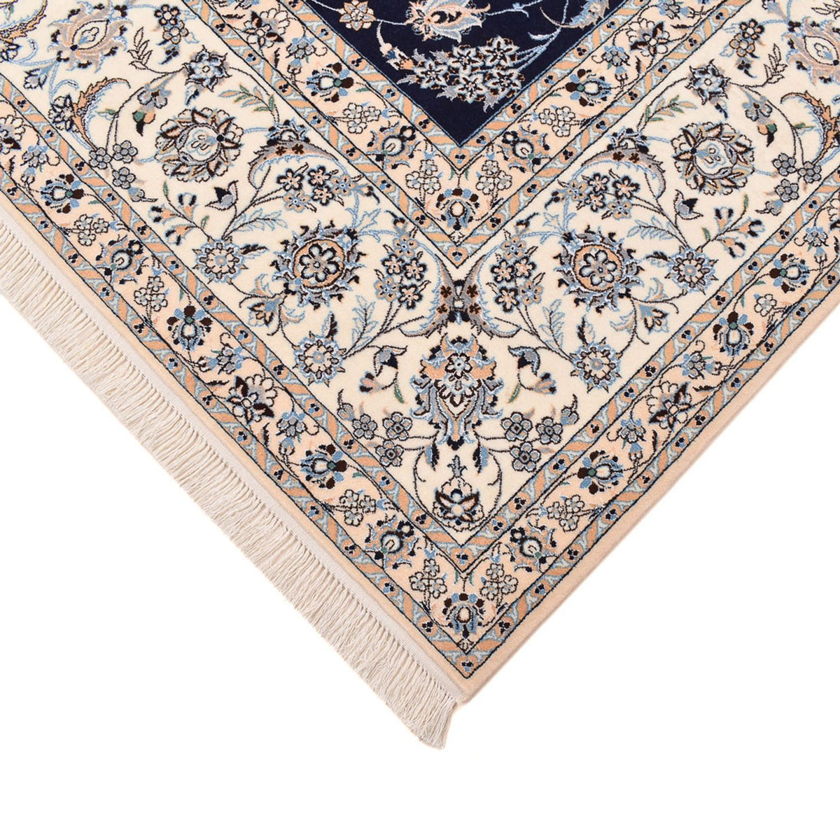 Tappeto Persero - Nain - Premio - 304 x 258 cm - blu scuro