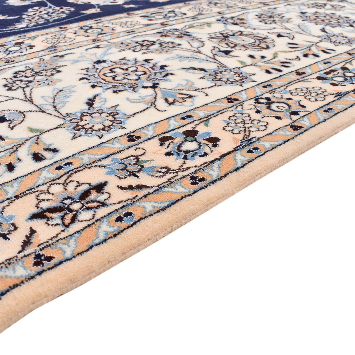 Tappeto Persero - Nain - Premio - 304 x 258 cm - blu scuro