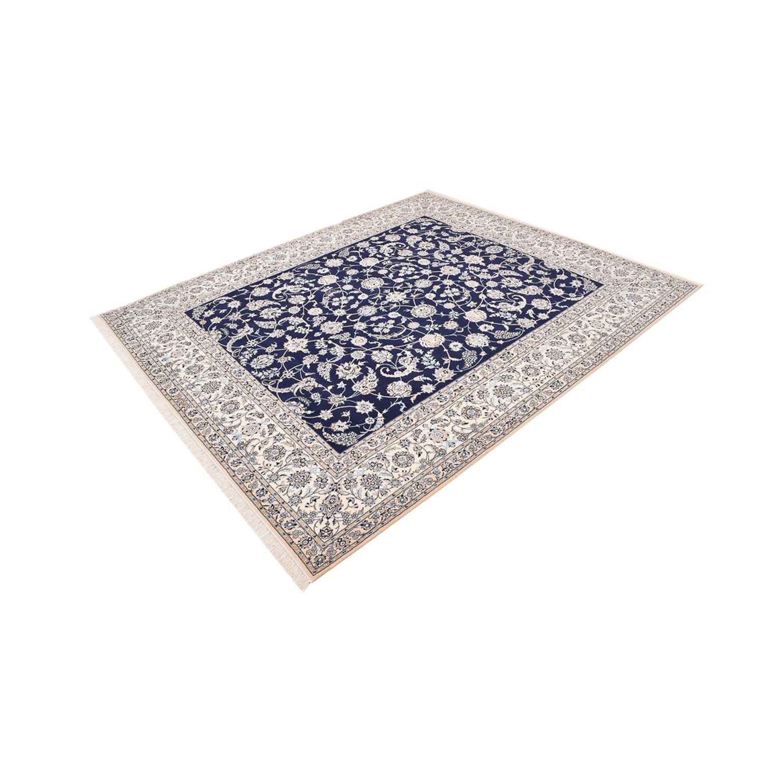 Tappeto Persero - Nain - Premio - 304 x 258 cm - blu scuro