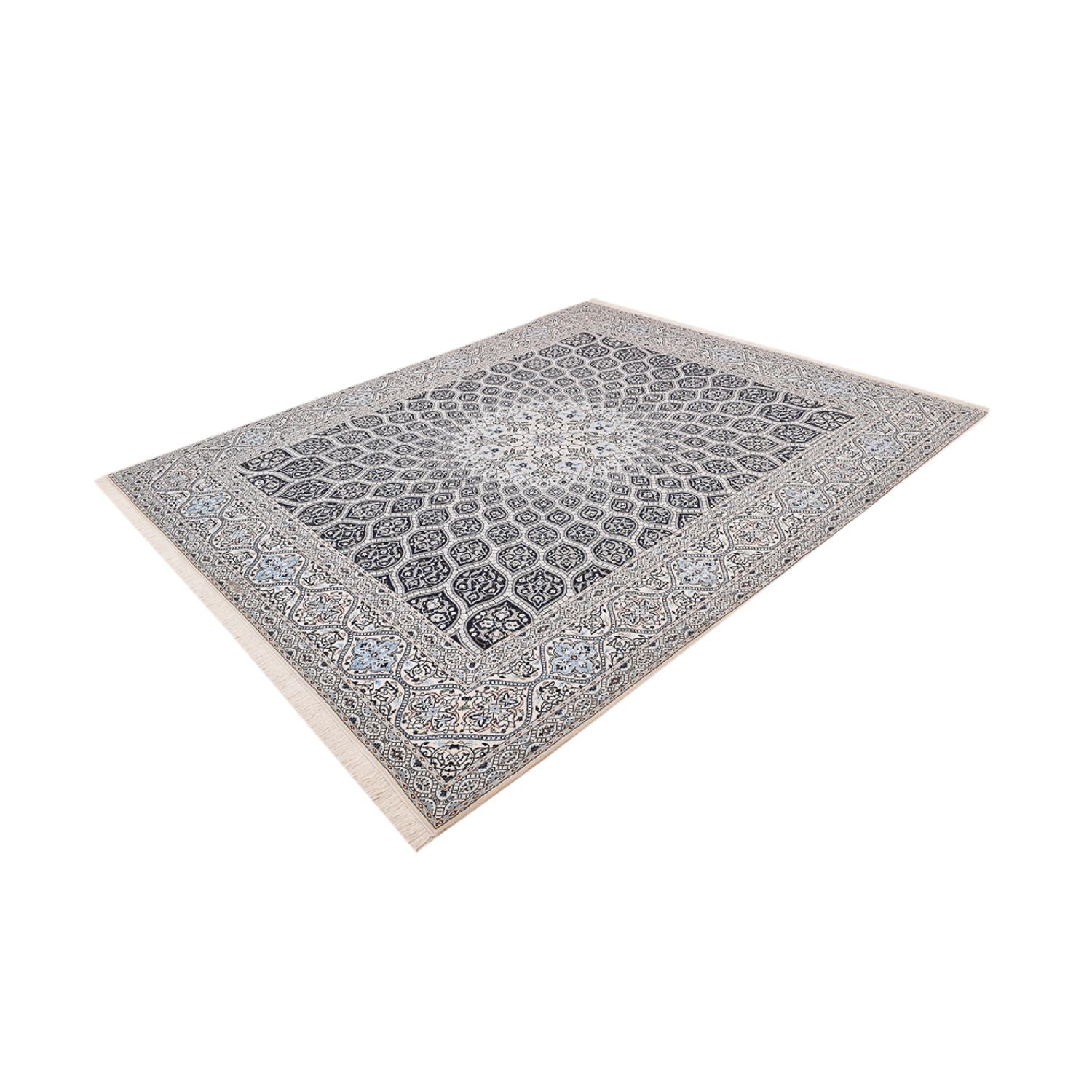 Tappeto Persero - Nain - Premio - 307 x 262 cm - grigio scuro