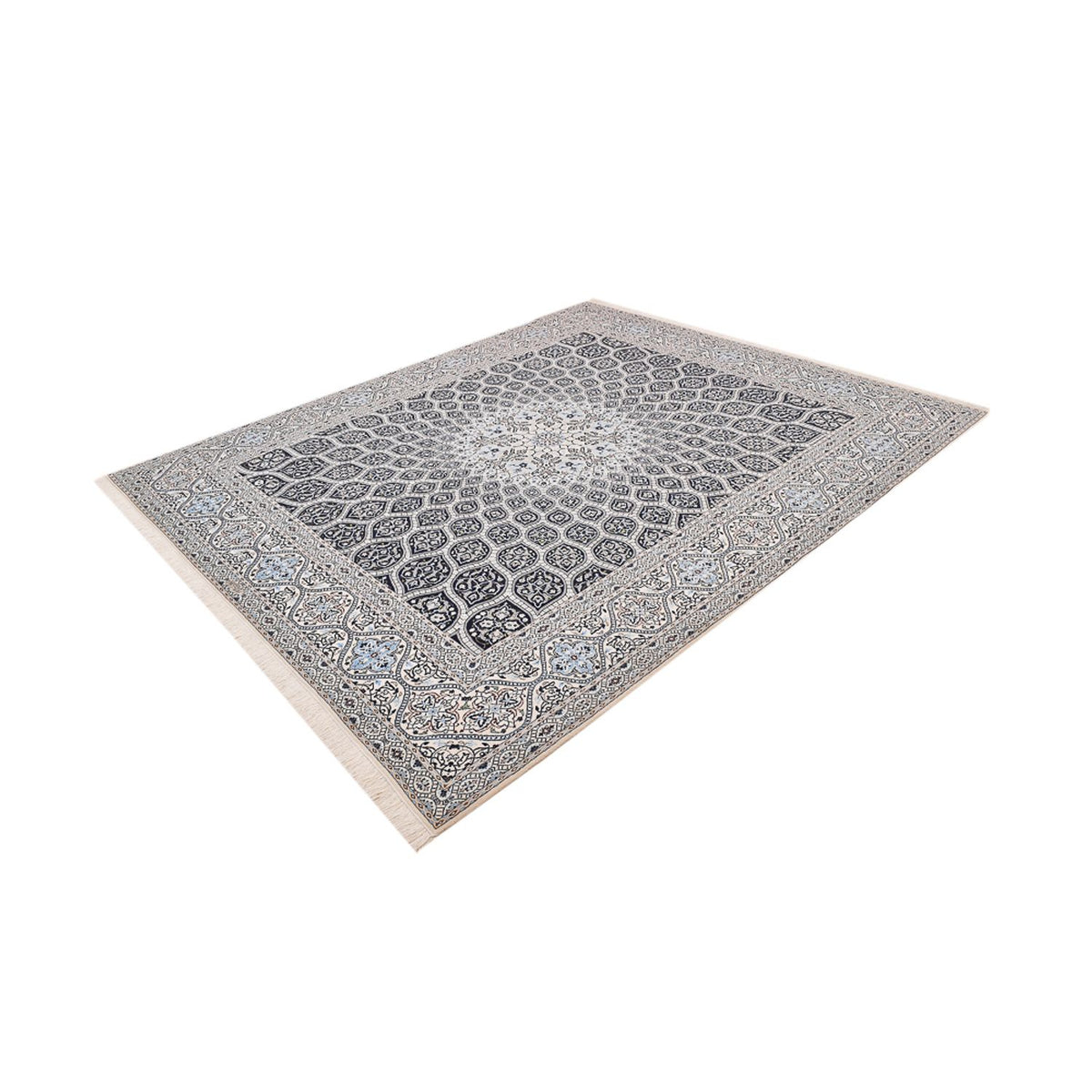 Tappeto Persero - Nain - Premio - 307 x 262 cm - grigio scuro