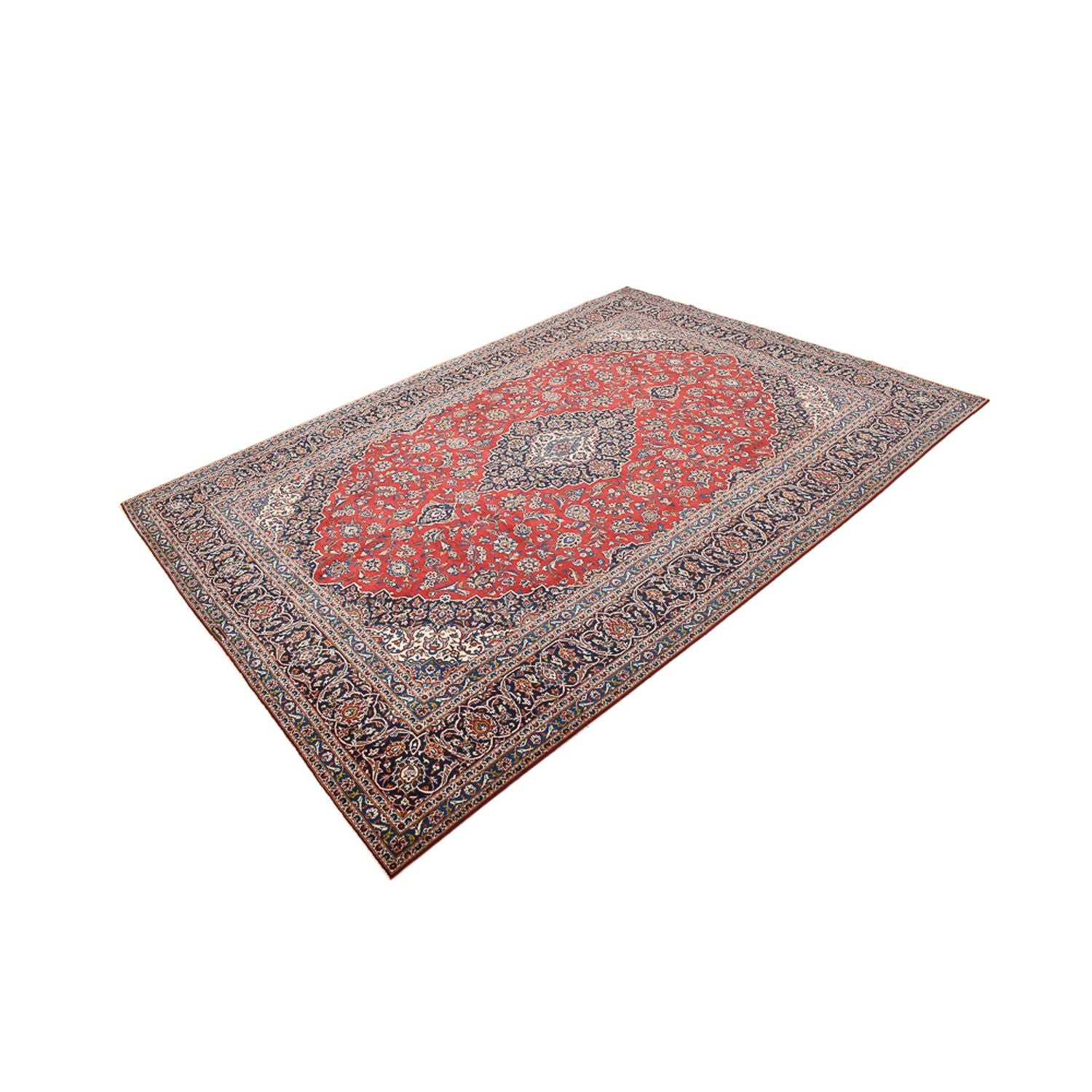 Tappeto Persero - Keshan - 397 x 297 cm - rosso