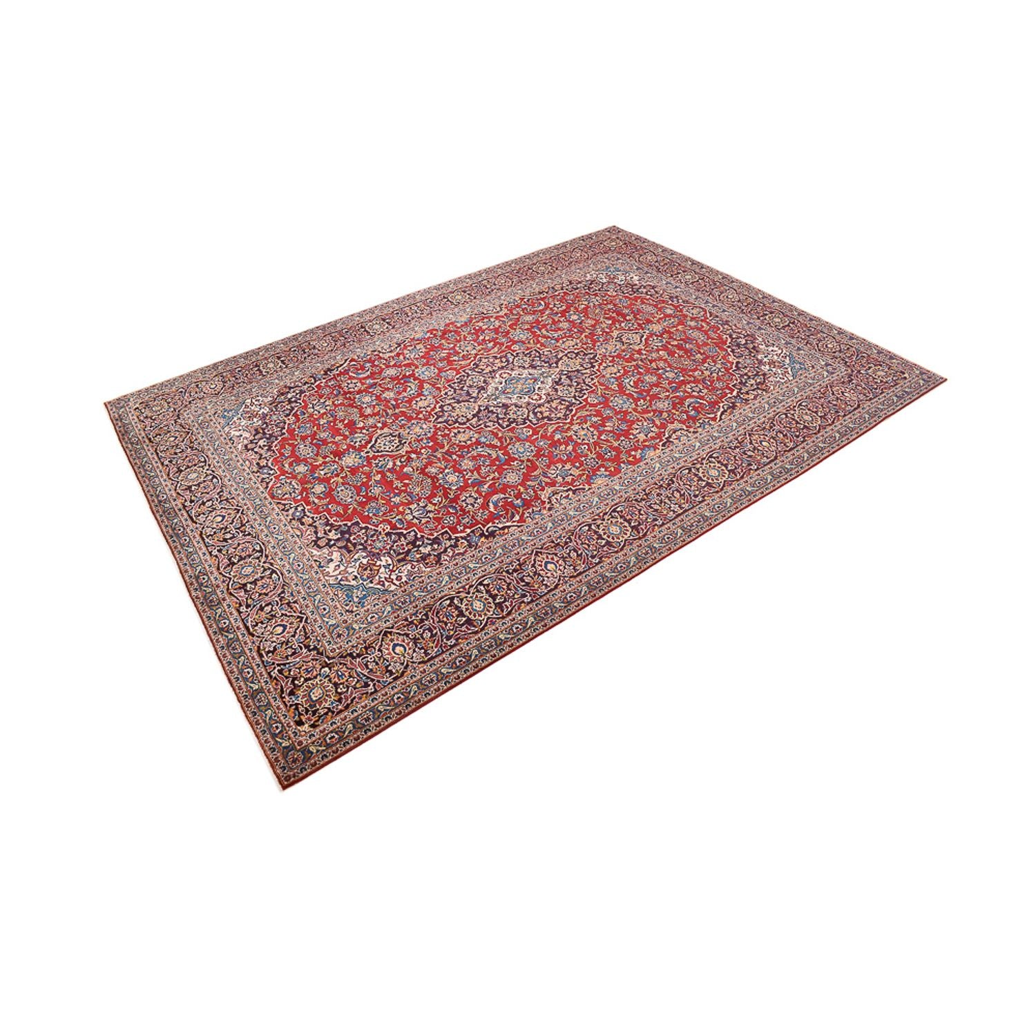Tappeto Persero - Keshan - 430 x 310 cm - rosso