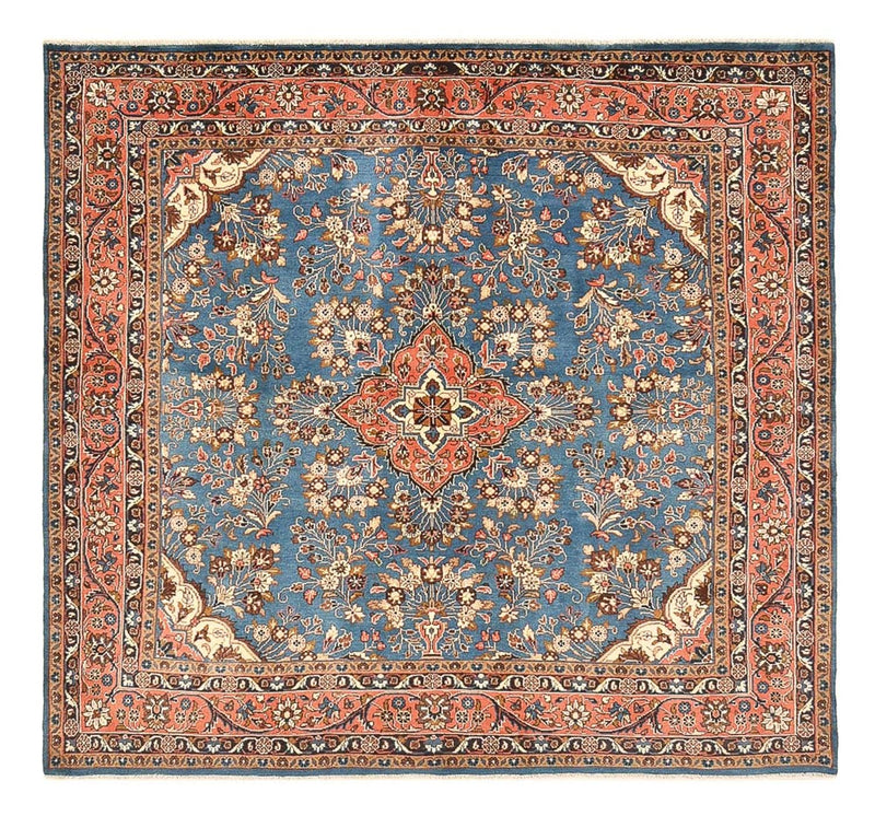 Tappeto Persero - Nomade quadrato  - 200 x 207 cm - blu
