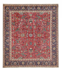 Tappeto Persero - Tabriz forma speciale  - 348 x 307 cm - rosso