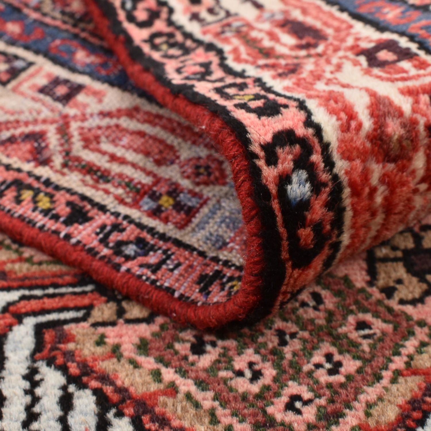 Tappeto corsia Tappeto Persero - Nomade - 203 x 78 cm - rosso chiaro