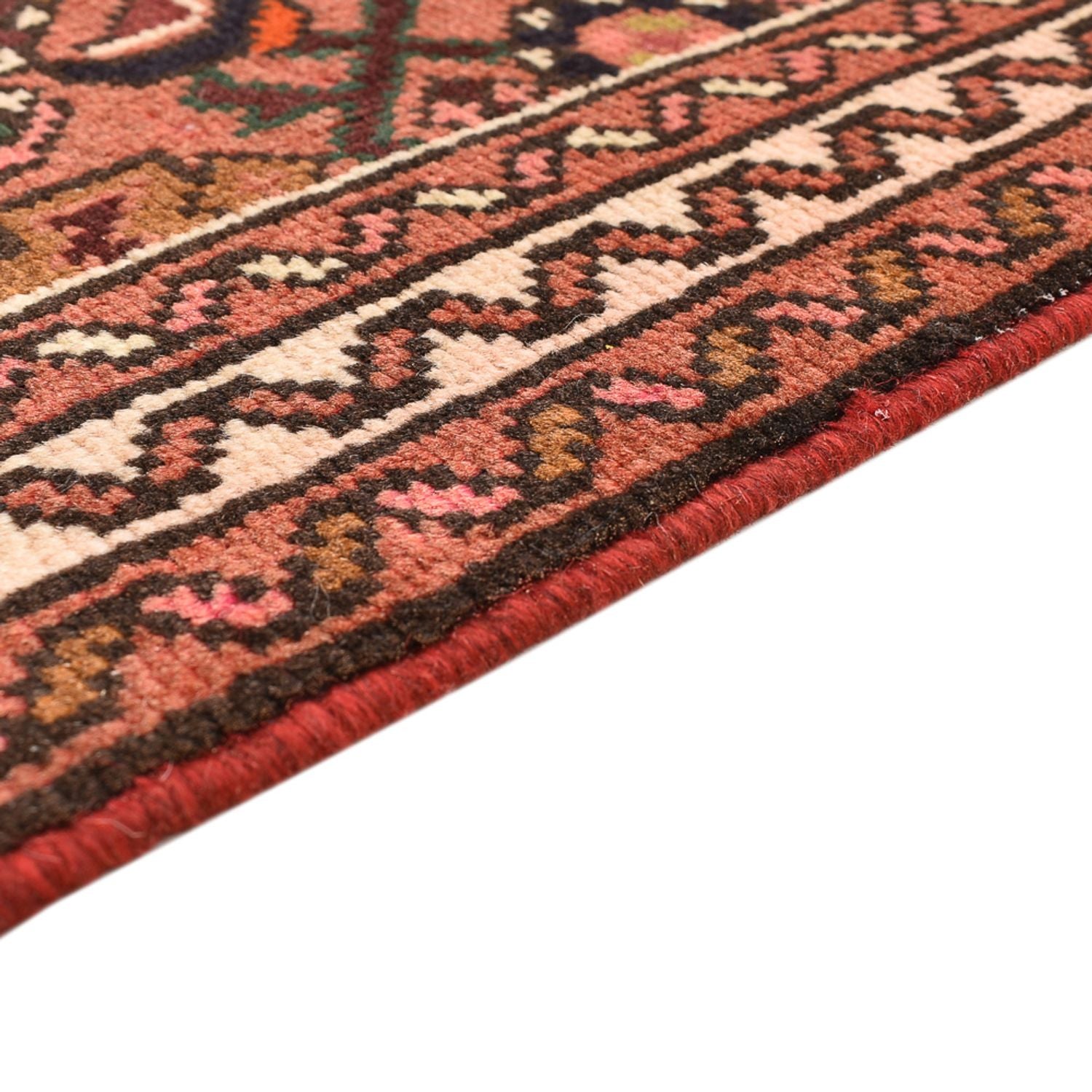 Tappeto corsia Tappeto Persero - Nomade - 190 x 69 cm - rosso scuro