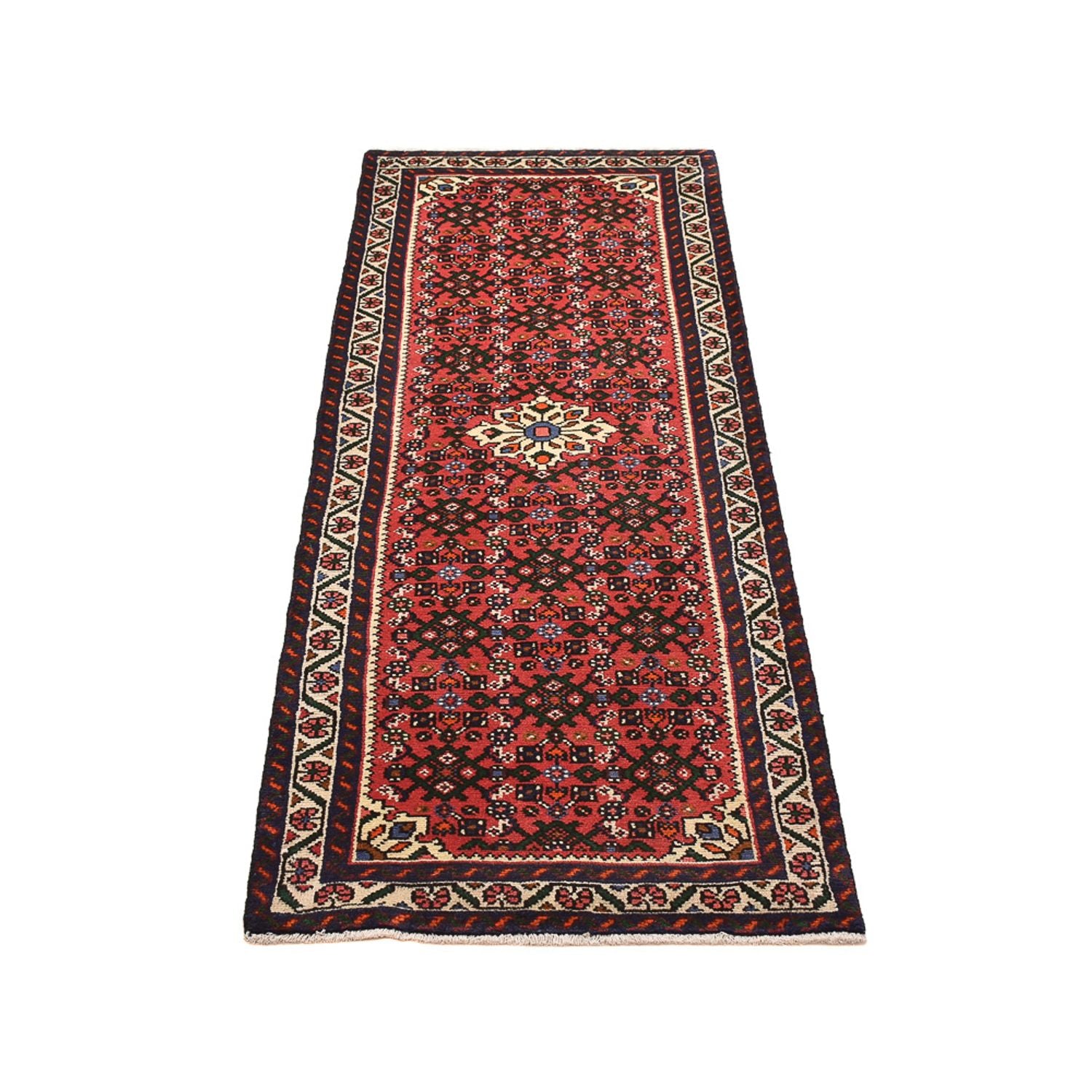 Tappeto corsia Tappeto Persero - Nomade - 193 x 69 cm - rosso chiaro